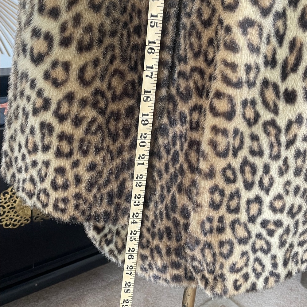 Holt Renfrew Faux Fur Swing Coat - Picture 6 of 7